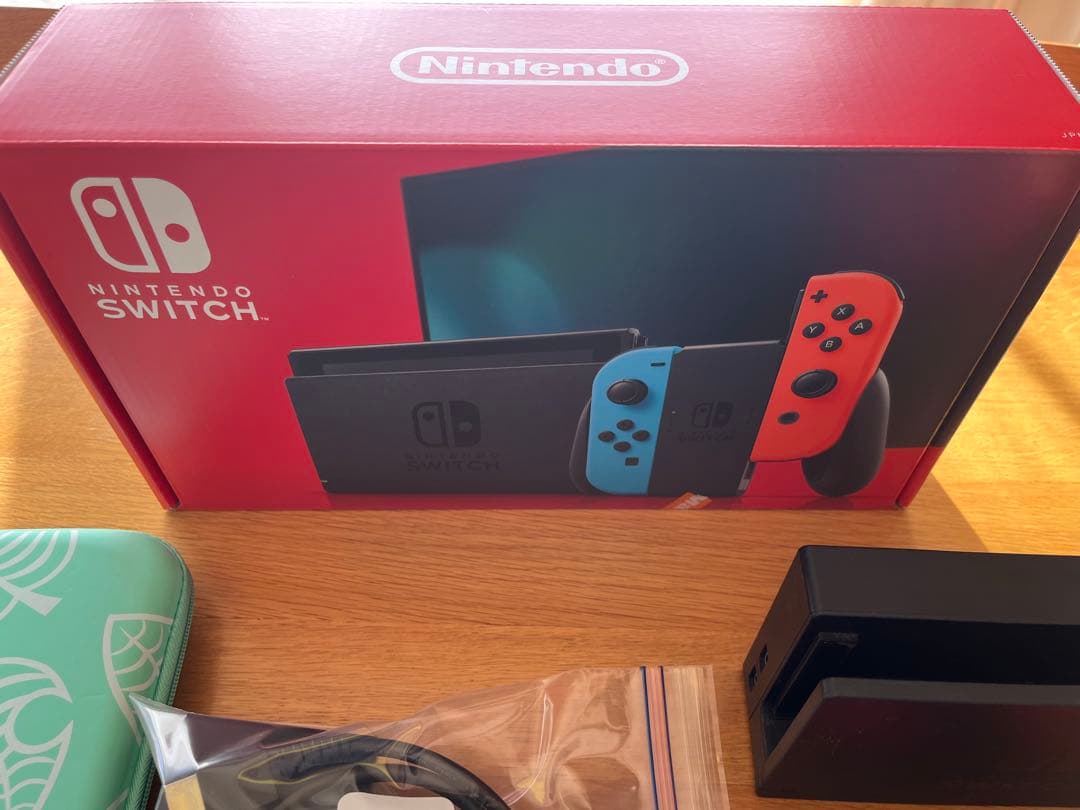Nintendo Switch 本体 スプラトゥーン2、ジョイコン・S D付