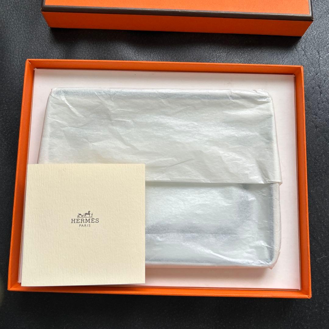 【新品未使用】HERMES エルメス スクエアプレート