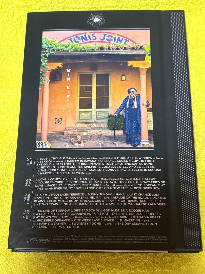 ”Joni's Jazz” ジョニ・ミッチェル CD4枚組