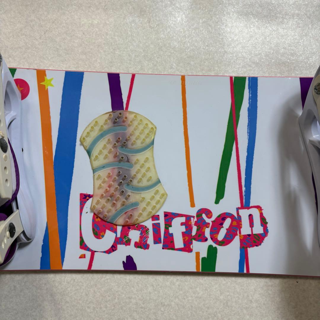 swivel chiffon スノーボード 142cm ビンディング レディース