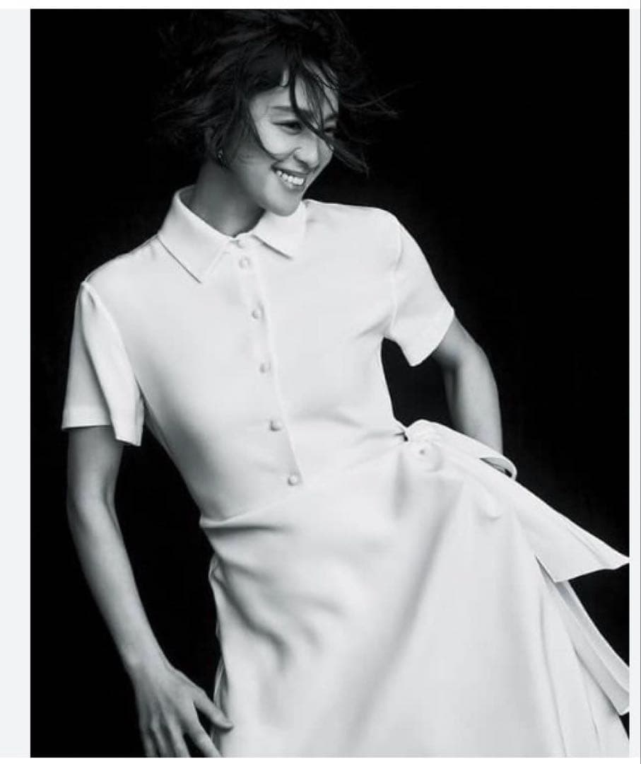 本日限定お値下げ★Christian Dior★ドレープ優美/エクリュ近年物