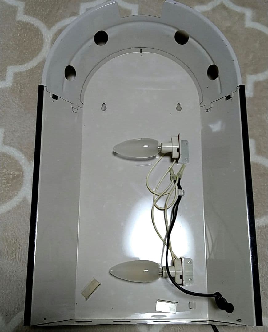 動作確認済サントリー SUNTORY OLD ステンドグラス風 置時計