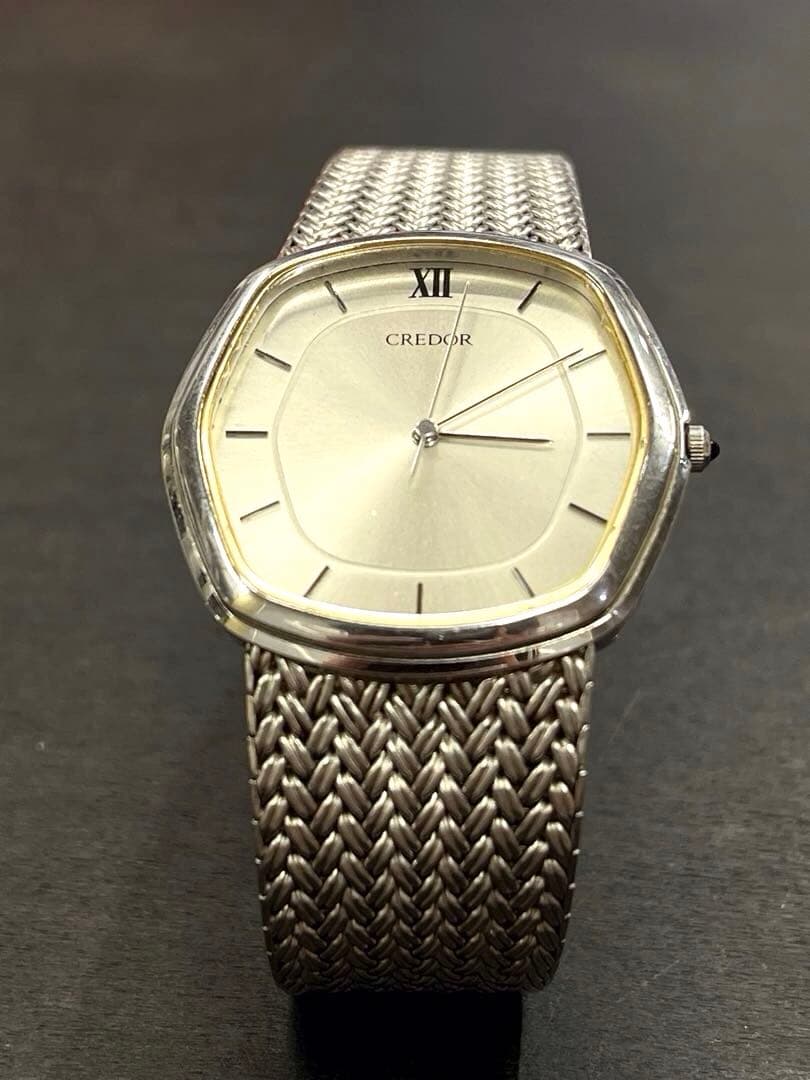 SEIKO クレドール　オクタゴン　Credor メンズ腕時計　クオーツ