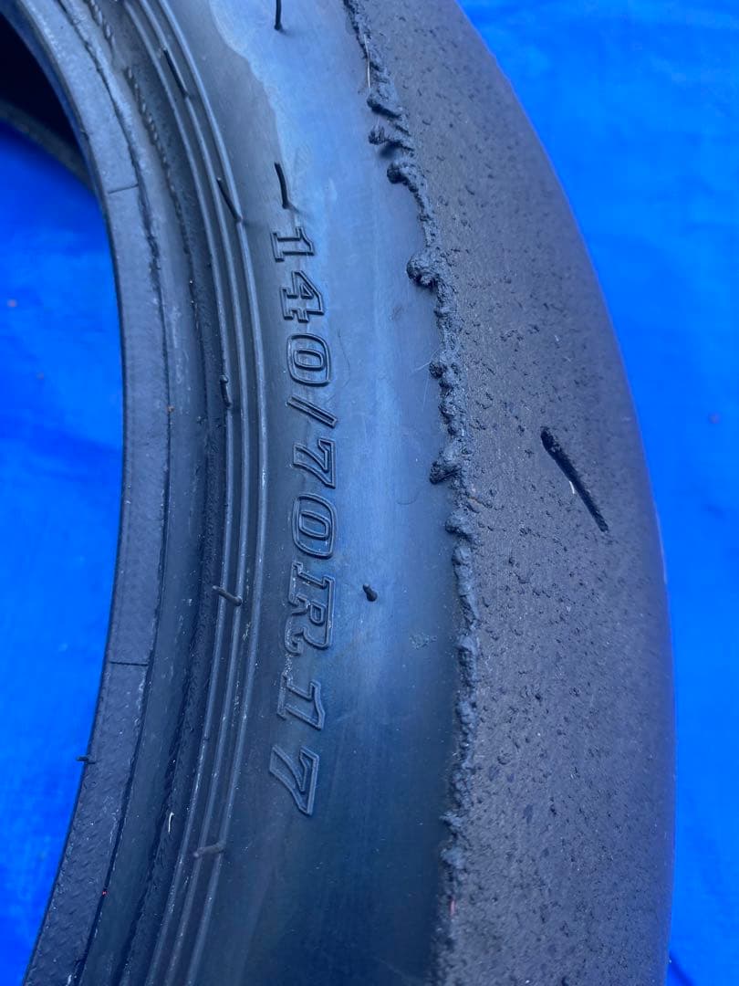 ダンロップ　KR410 110/17 140/17 サーキット専用