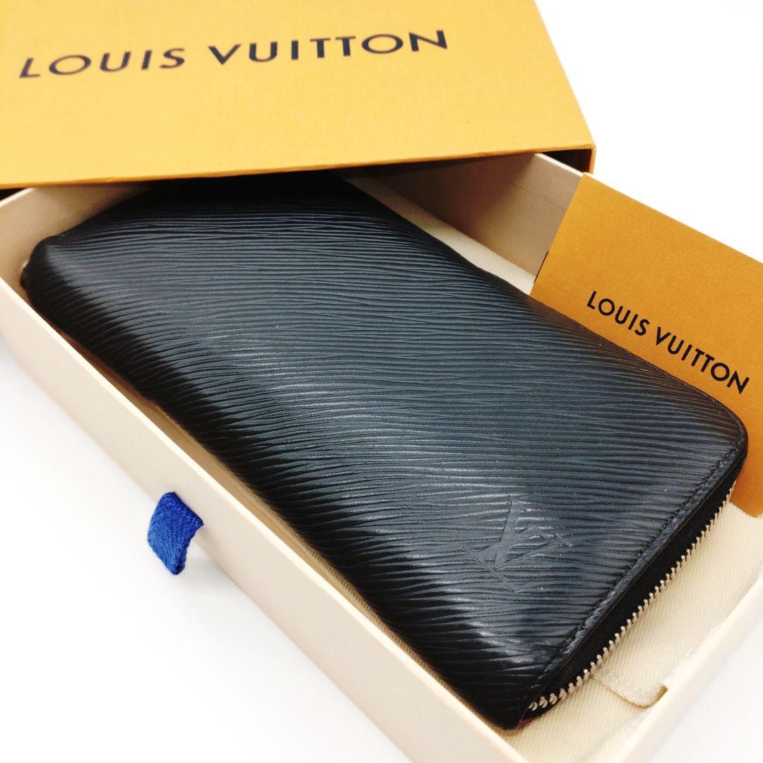 ルイヴィトン　エピ　ジッピーウォレット　ノワール ピンク　長財布　M64838