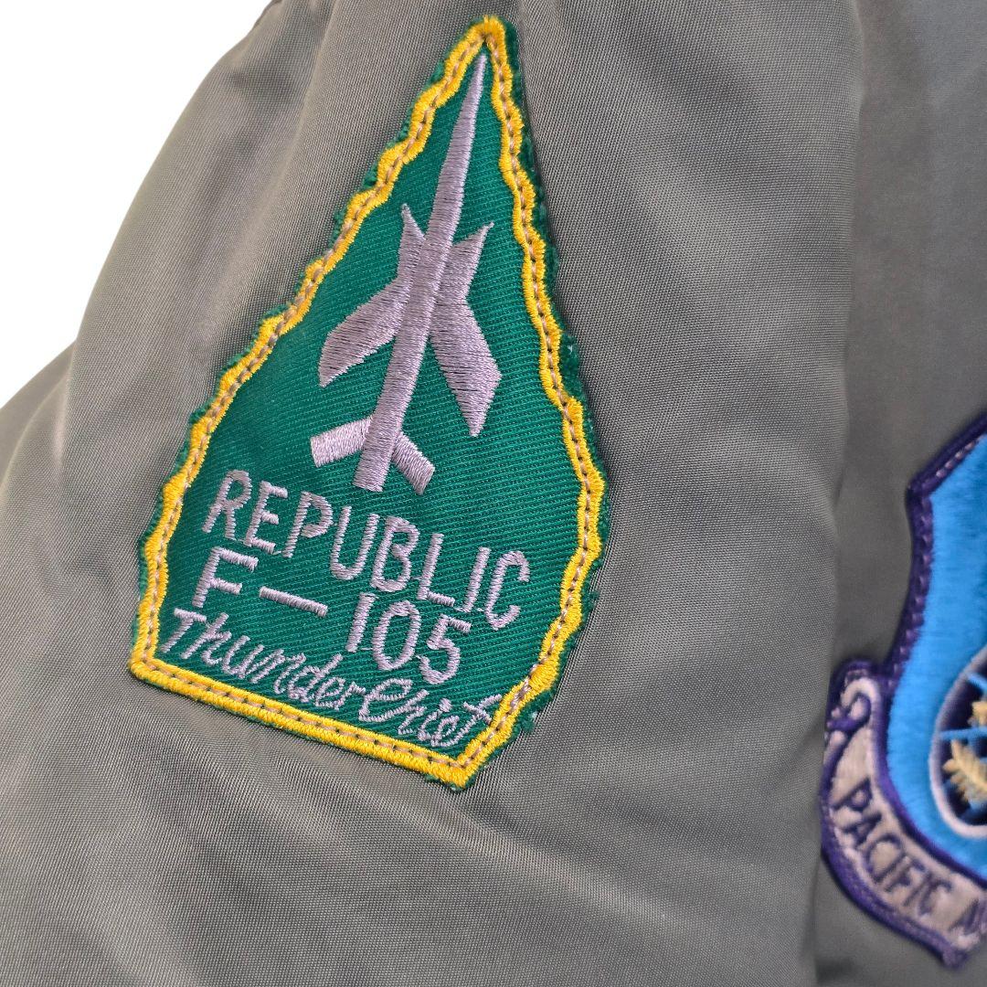 バズリクソンズ カスタム MA-1 クロスリフレクター L