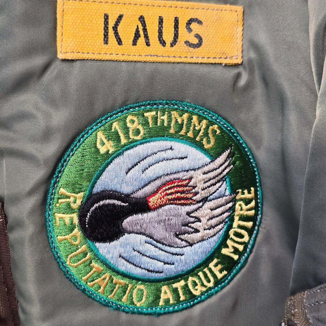 バズリクソンズ カスタム MA-1 クロスリフレクター L