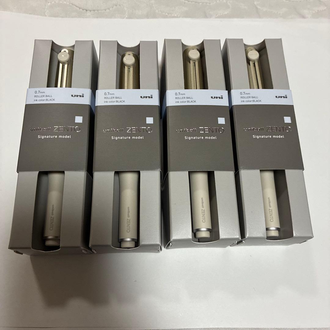ZENTO ユニボールゼント シグニチャーモデル　0.7 4個セット