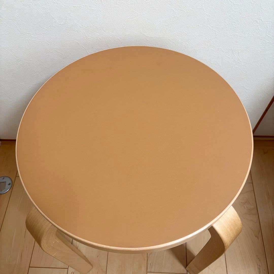 【廃盤色】スコープ別注 リノリウム アルテック スツール 4本脚 E60 1脚