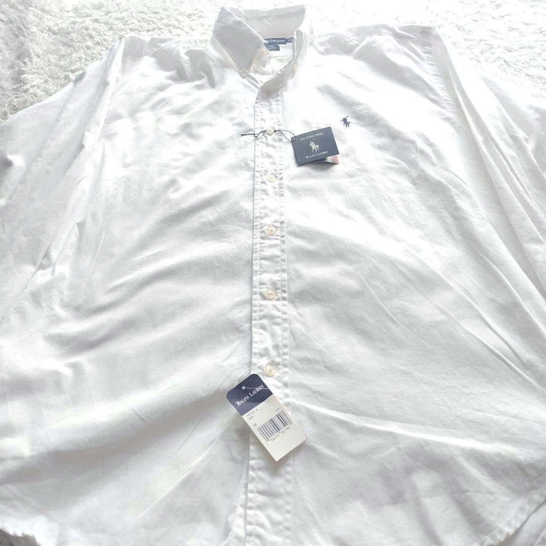 未使用品 ミント ラルフローレン チノシャツ BLAIRE ボタンダウン M