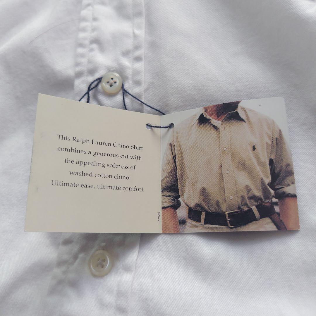 未使用品 ミント ラルフローレン チノシャツ BLAIRE ボタンダウン M