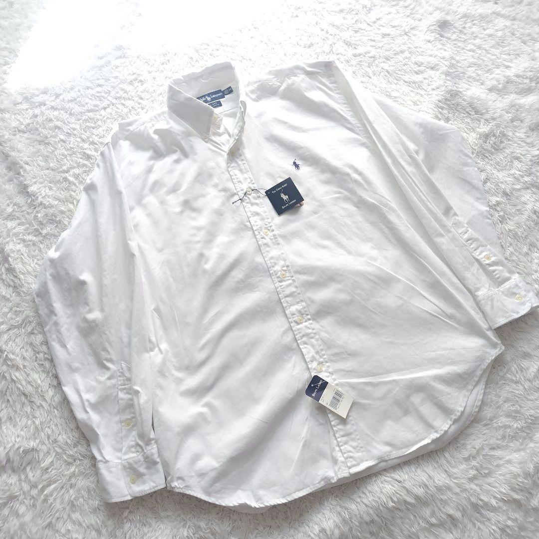 未使用品 ミント ラルフローレン チノシャツ BLAIRE ボタンダウン M