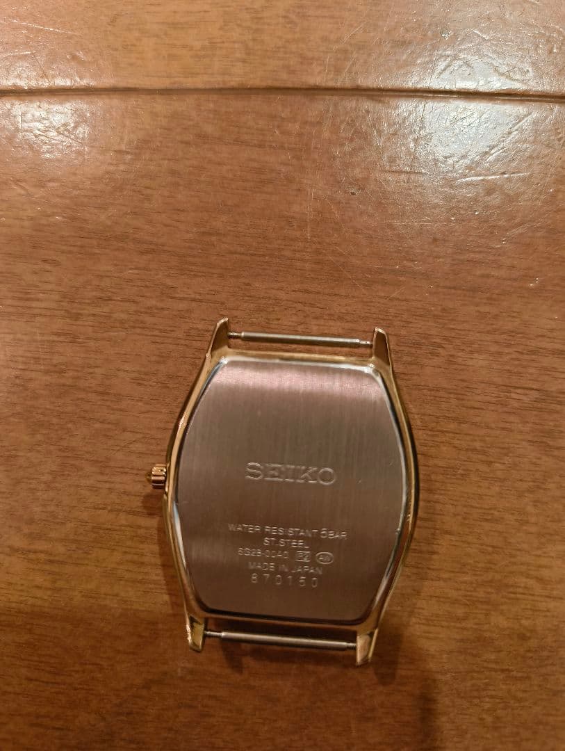 動作確認済 稼働 SEIKO セイコー スモールセコンド 6G28-00A0