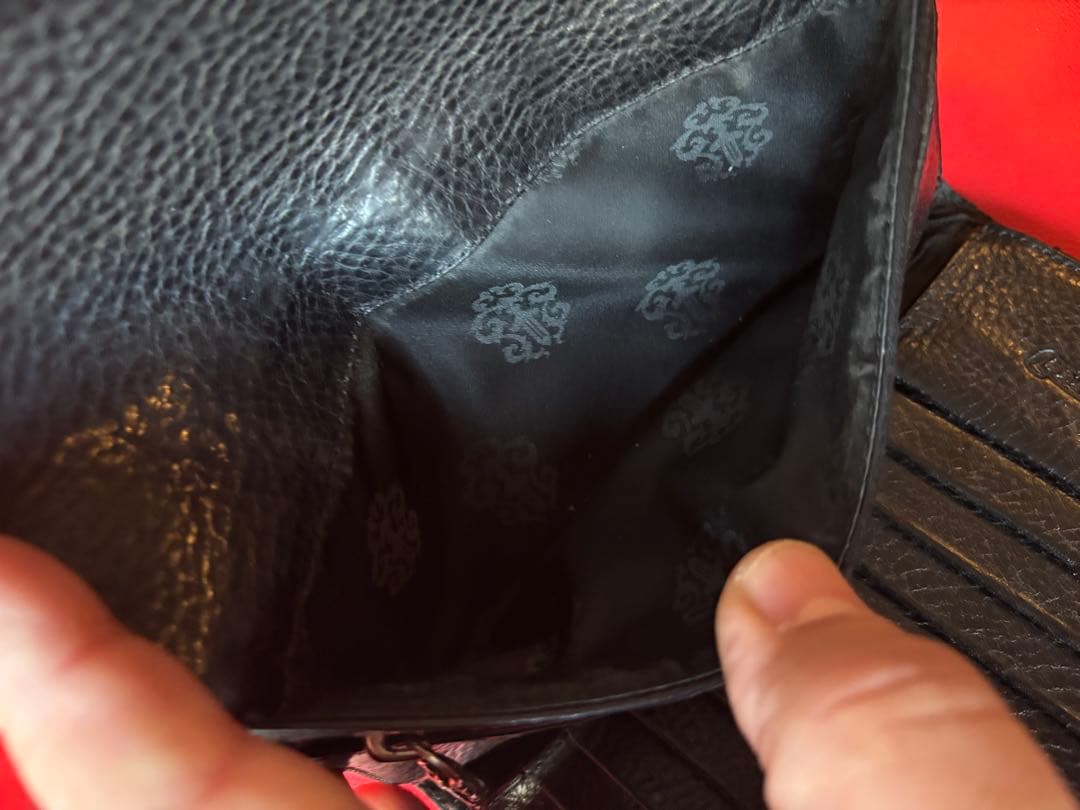 Jun 【インボイス原本】クロムハーツ wave wallet ウェーブ