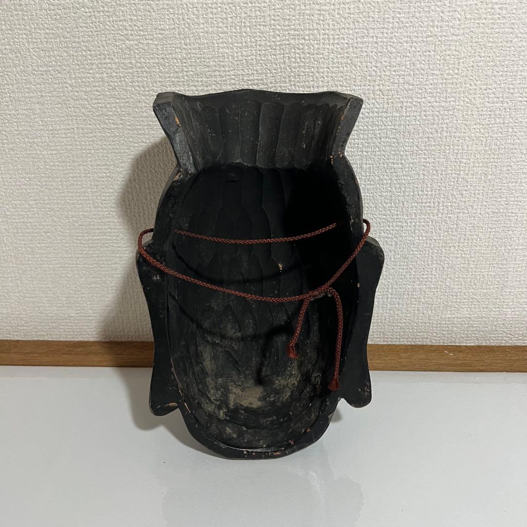 京都　広隆寺　弥勒菩薩　仏面　壁掛　彫刻