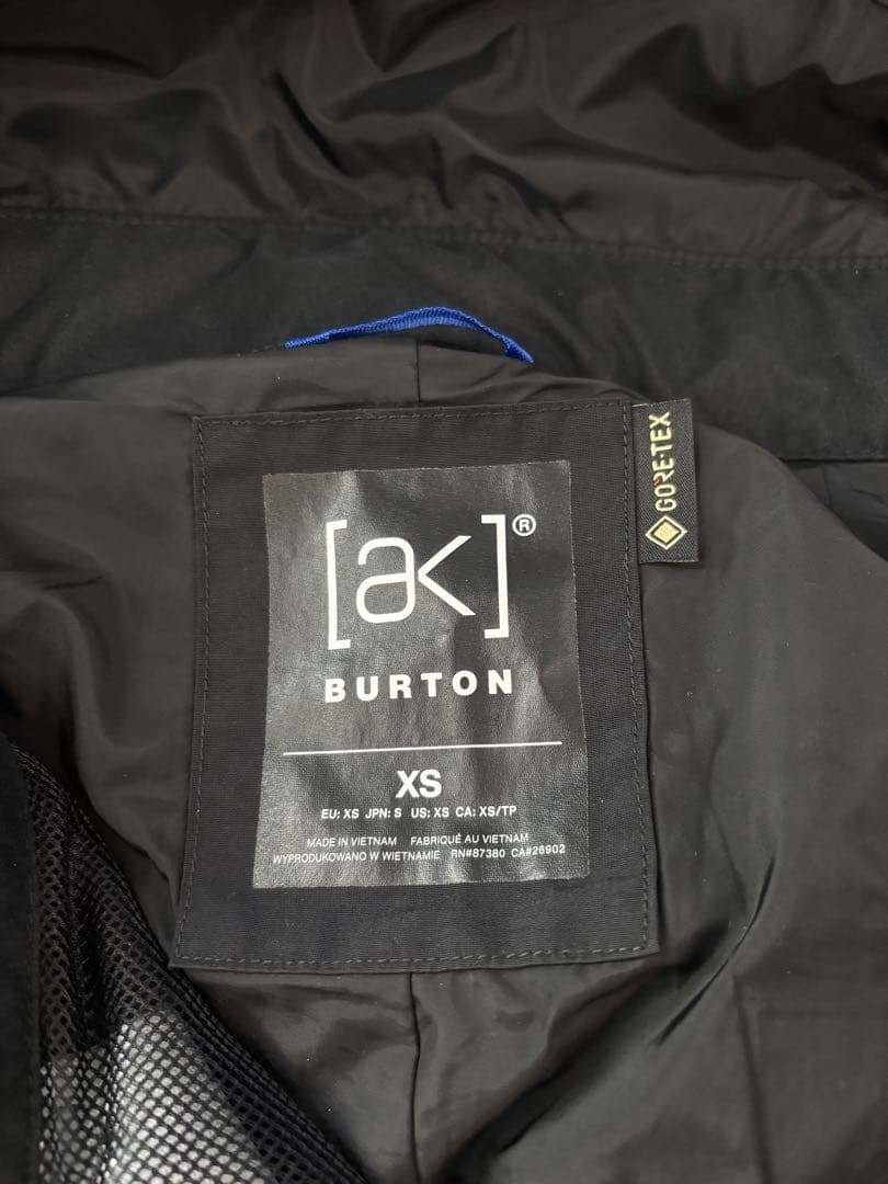 りこ BURTON ak 上下セット CYCLIC GORE-TEX