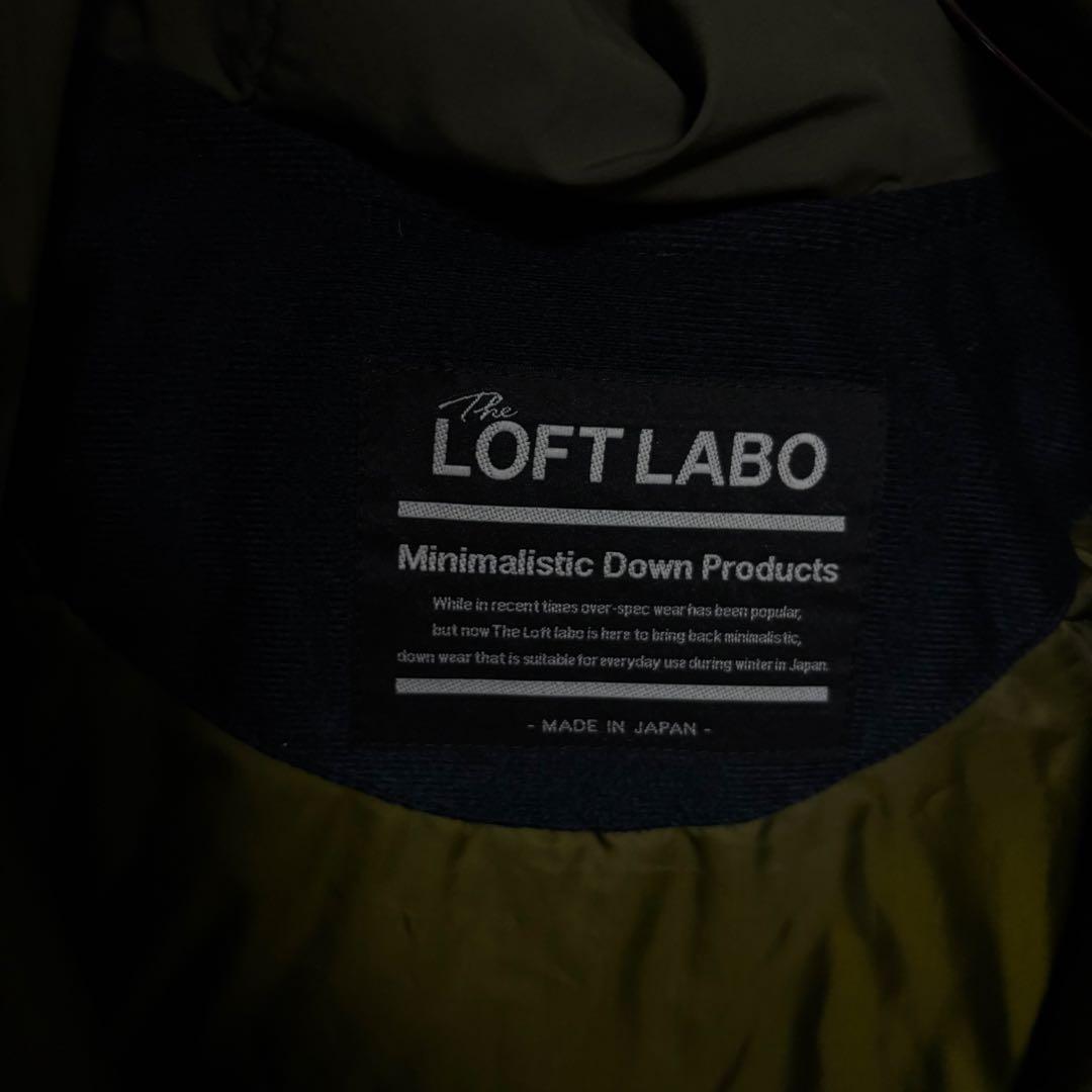 【新品同様】ザロフトラボ jean ダウン カーキ