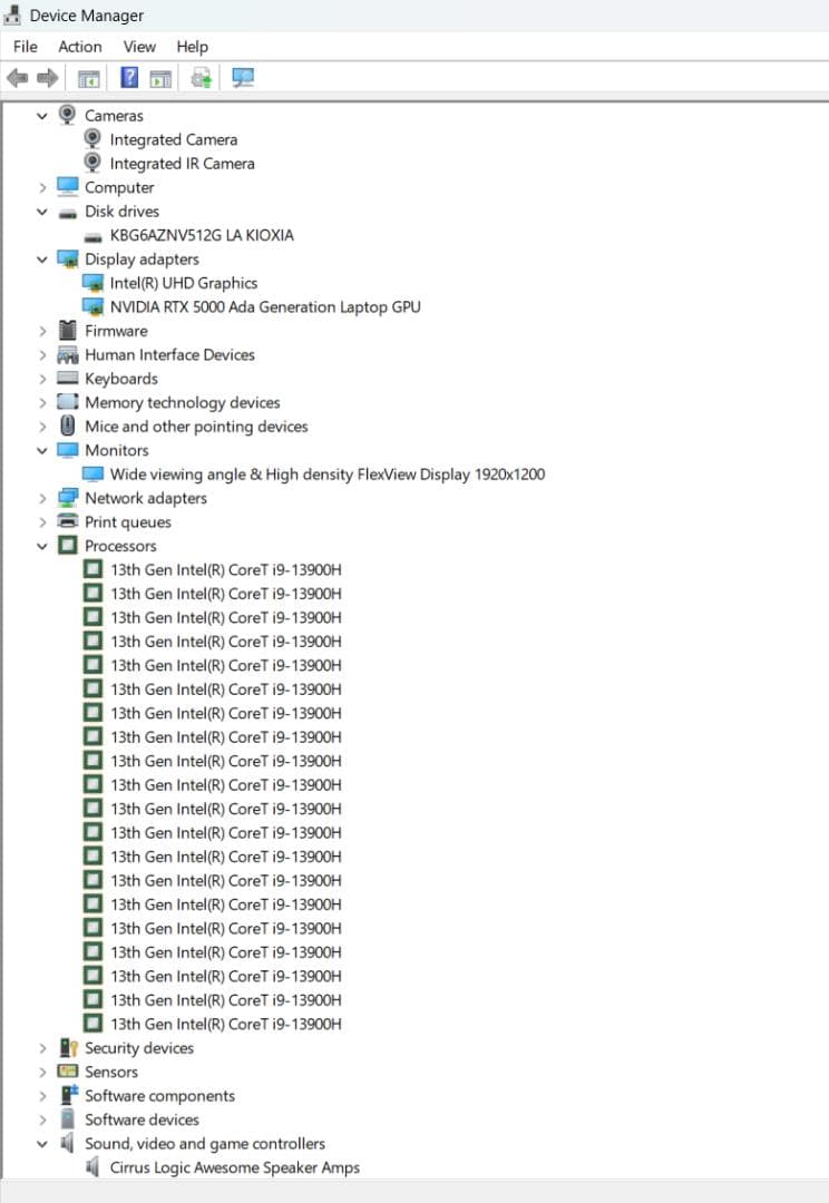 レノボ Thinkpad P1 Gen 6 + i9 + 32GB DDR5