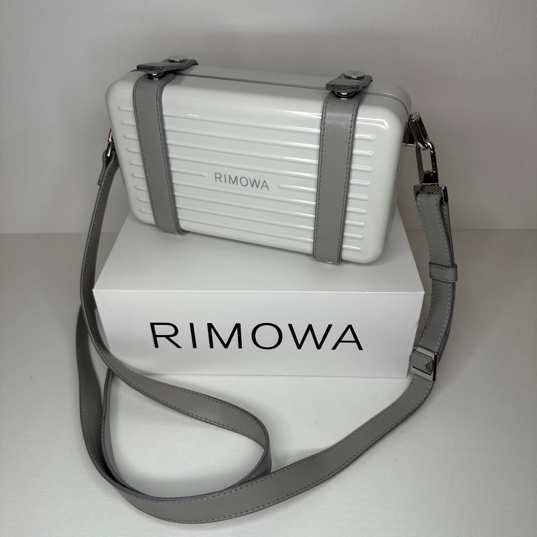 付属品フルセット RIMOWA Personal クロスボディバッグ ホワイト