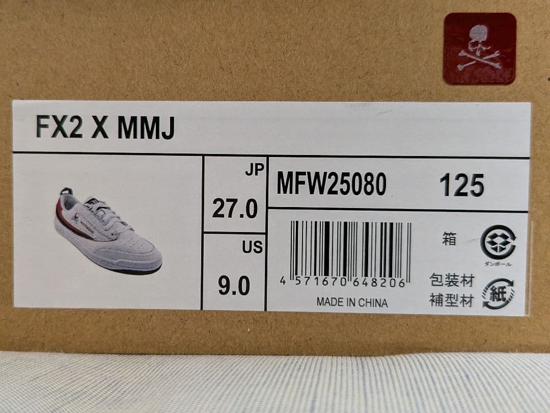 FILA×mastermind　フィラ　マスターマインド　スニーカー　FX-2