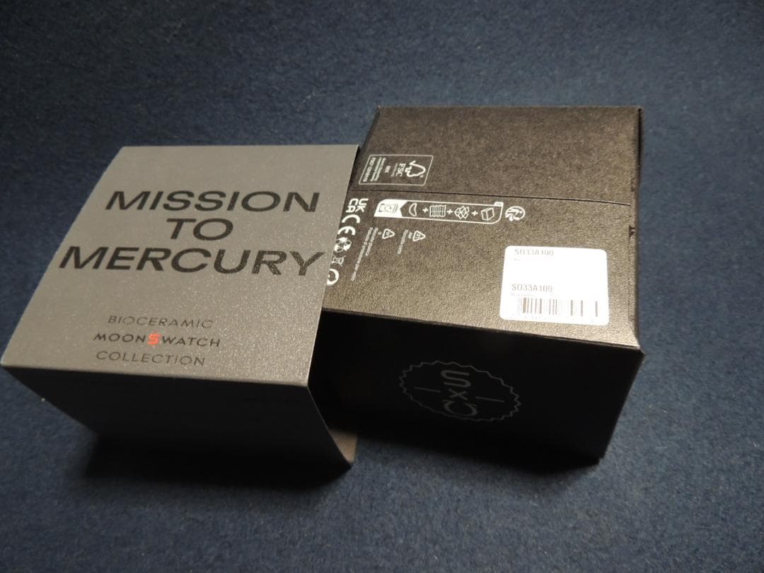 中古「OMEGA×SWATCH　MISSION　TO　MERCURY」腕時計