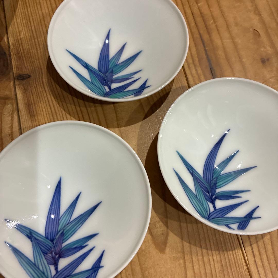 十三代 今泉今右衛門 皿 セット 食器 笹絵飾皿