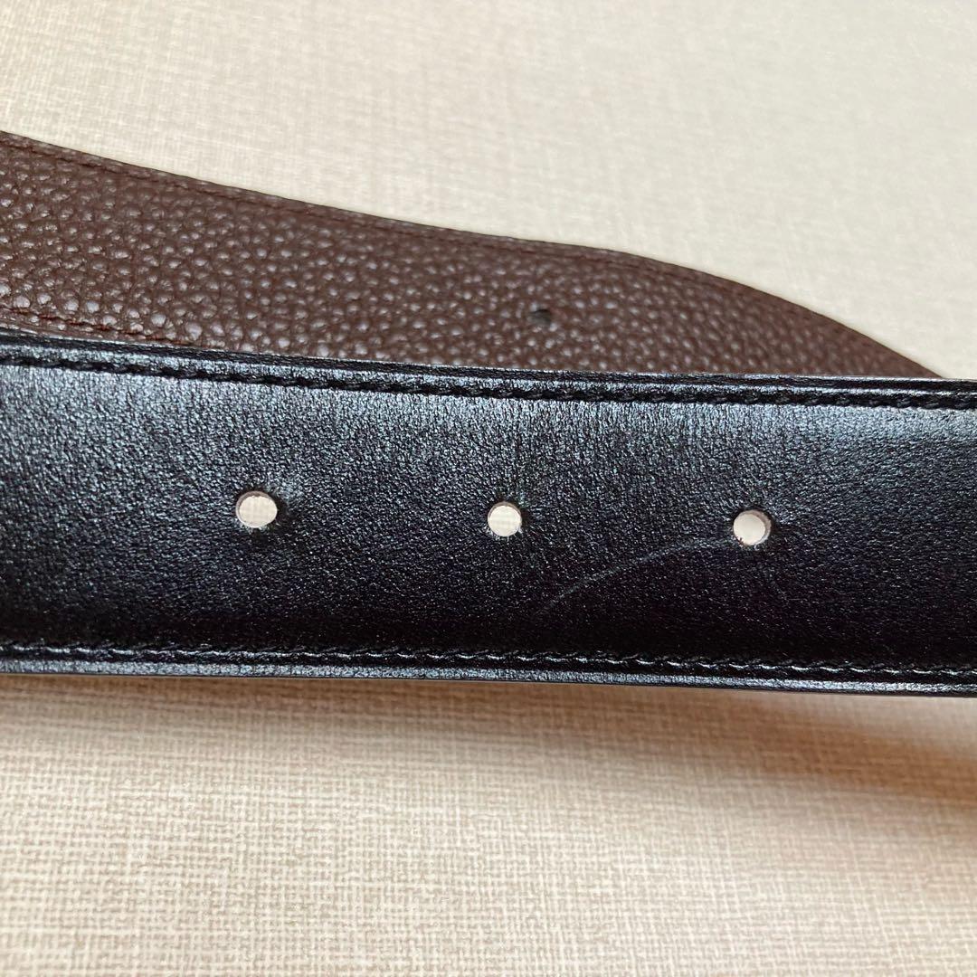 ★美品★ HERMÈS エルメス　Hストリエ　レザーベルト リバーシブル