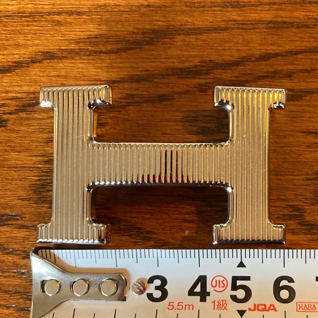 ★美品★ HERMÈS エルメス　Hストリエ　レザーベルト リバーシブル