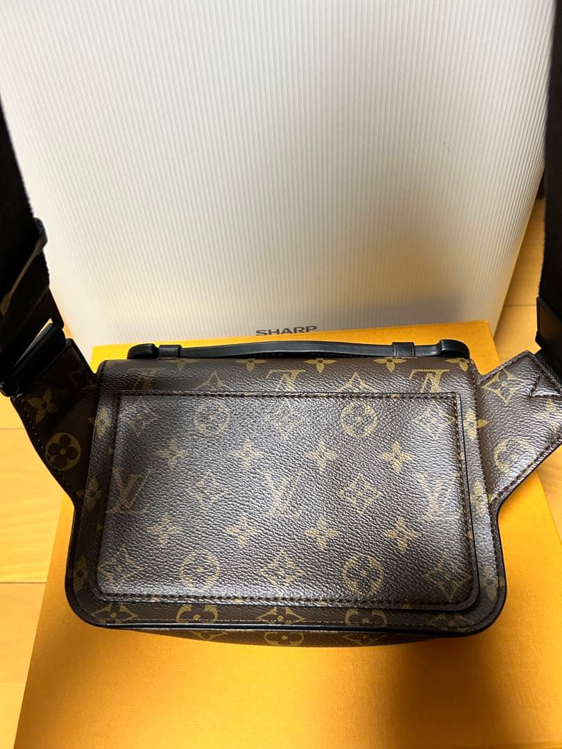 Louis Vuitton メッセンジャーバッグ ブラウン/イエロー