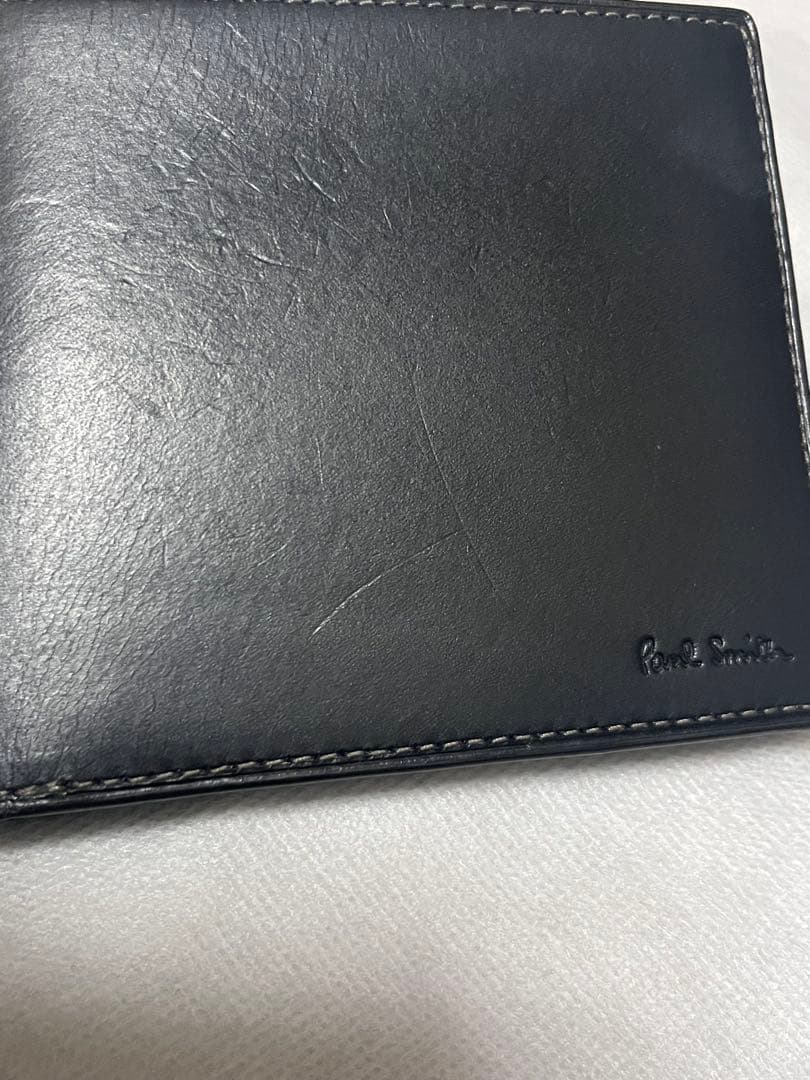 ポールスミス　財布　Paul Smith 折り財布 BPS633 ブラック　黒