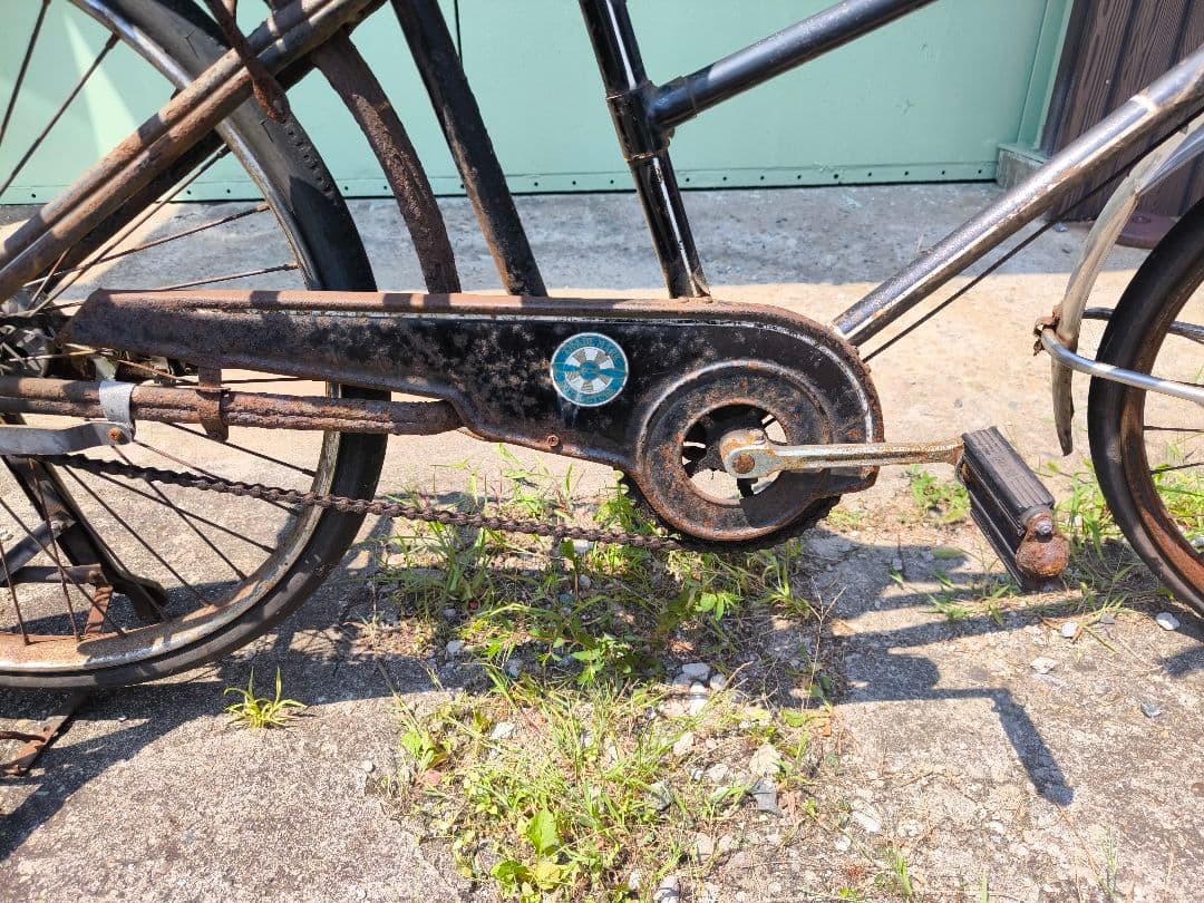 アンティーク運搬実用自転車ロータル