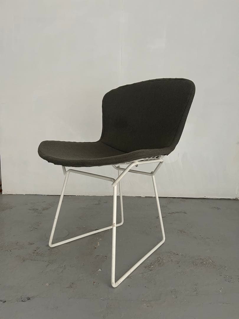 週末限定！ハリーベルトイア　ワイヤーチェア　knoll フルカバー　グレー