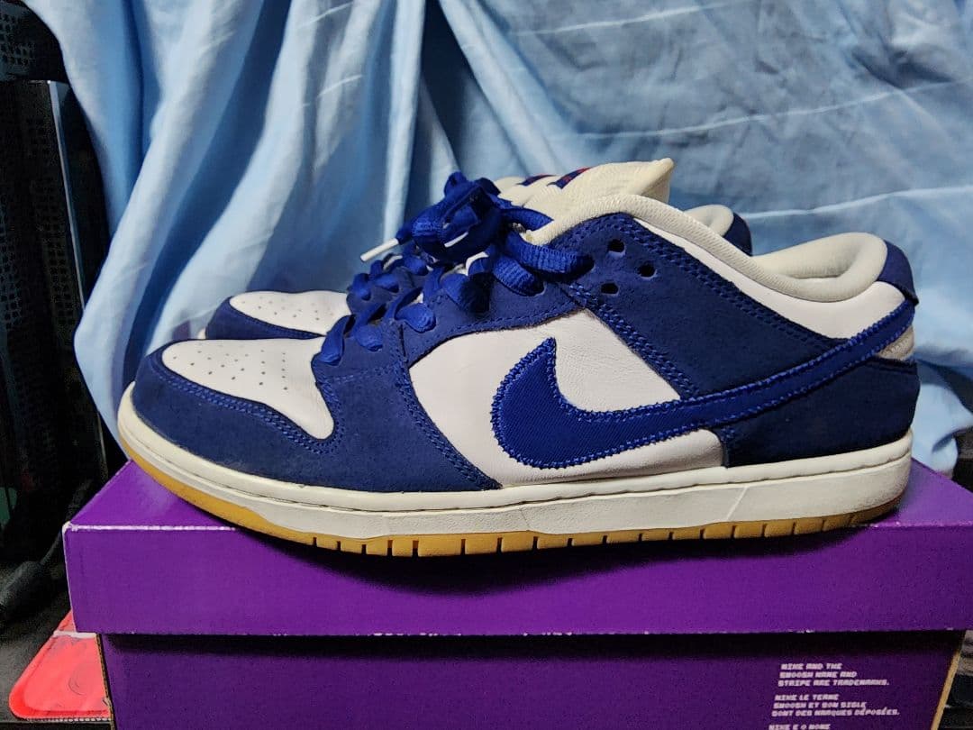 靴 Nike SB Dunk Low Los Angeles Dodgers
