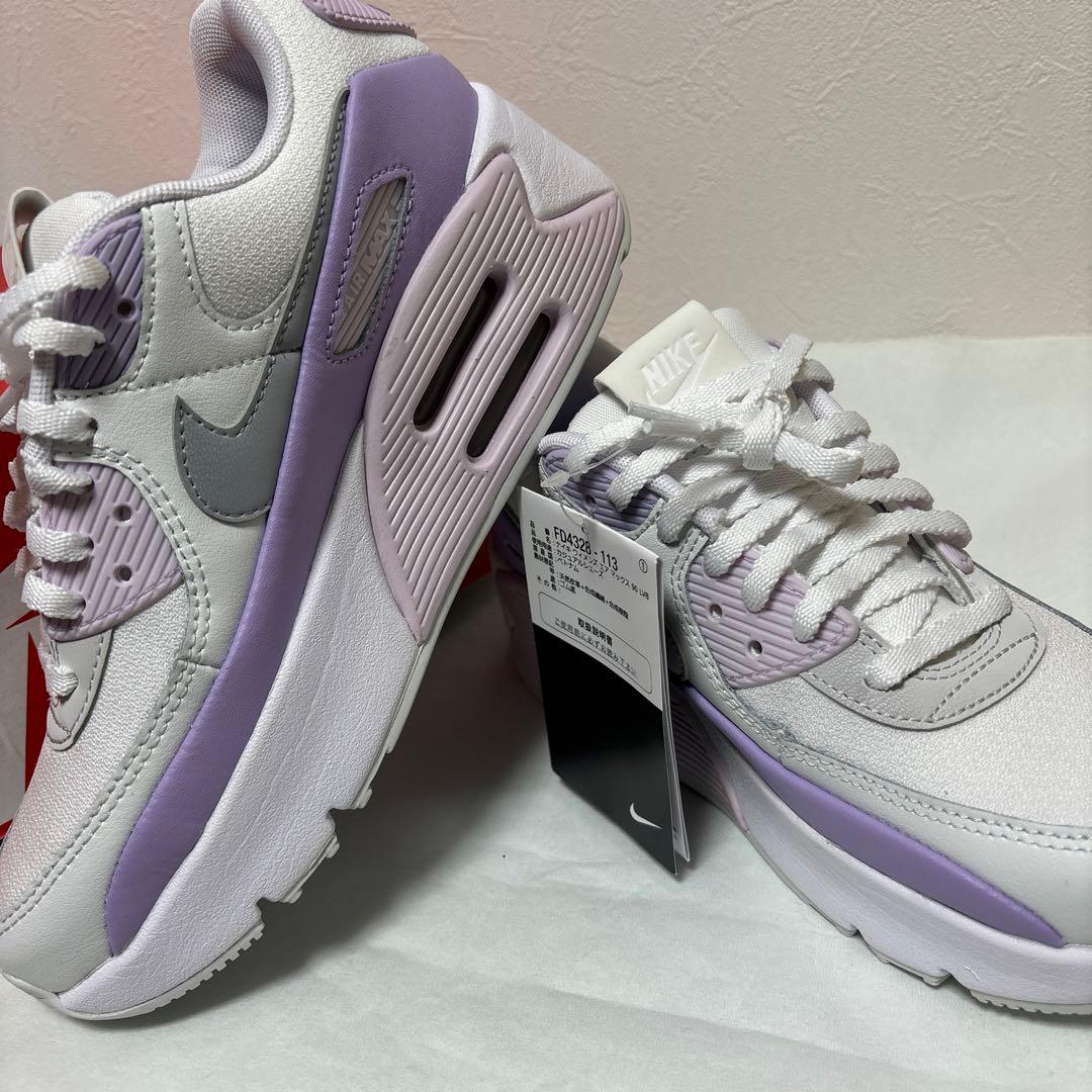 22.5cm 新品 ナイキ エア マックス 90 LV8 FD4328-113