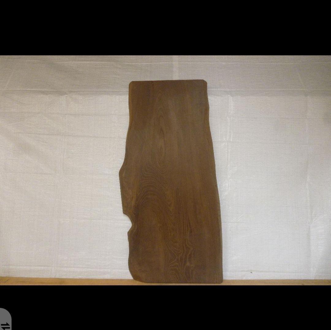 送料込み　一枚板　神代ケヤキ　銘木　無垢材　天板テーブルカウンターDIY番号40