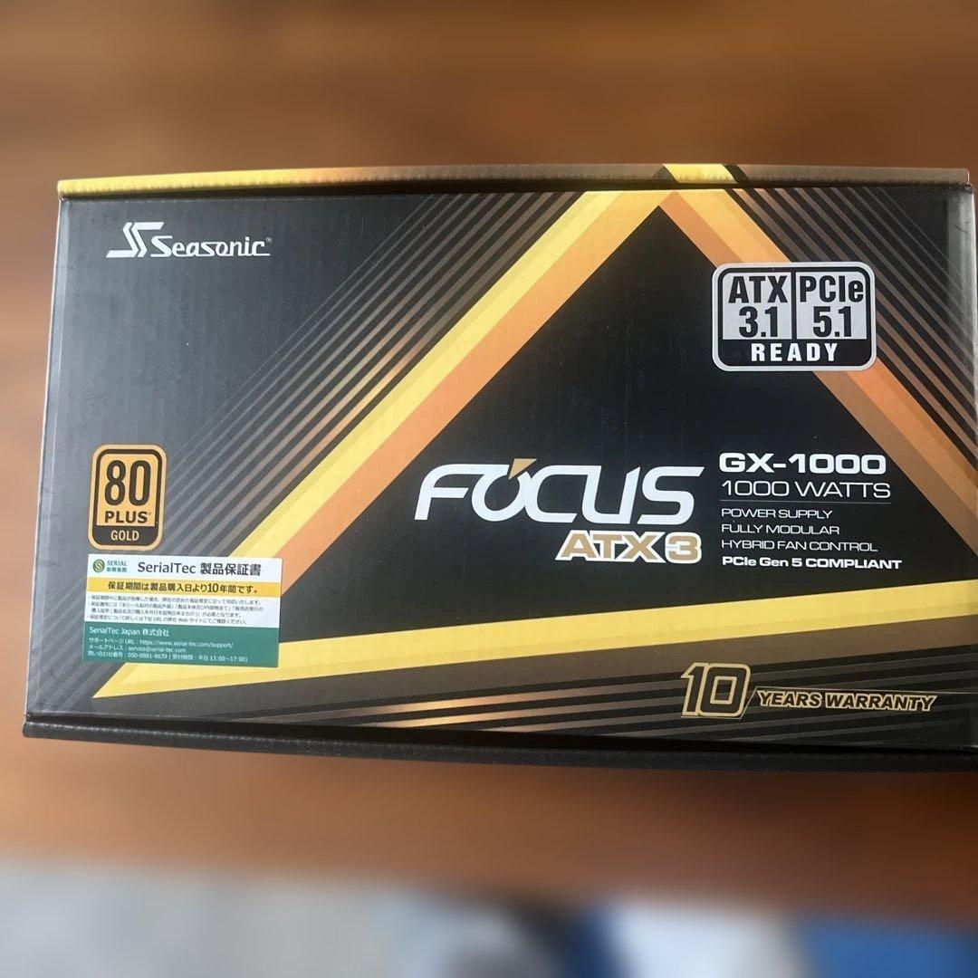 M*o様 【新品】Seasonic FOCUS GX-1000 AKT3 100