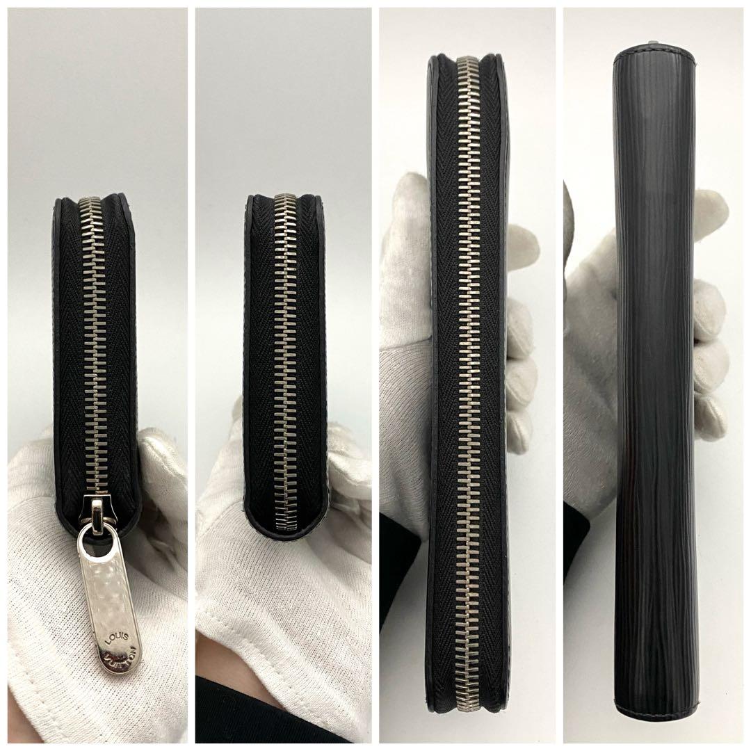 保管品　ルイヴィトン　エピ　ジッピーウォレット　長財布　ブラック