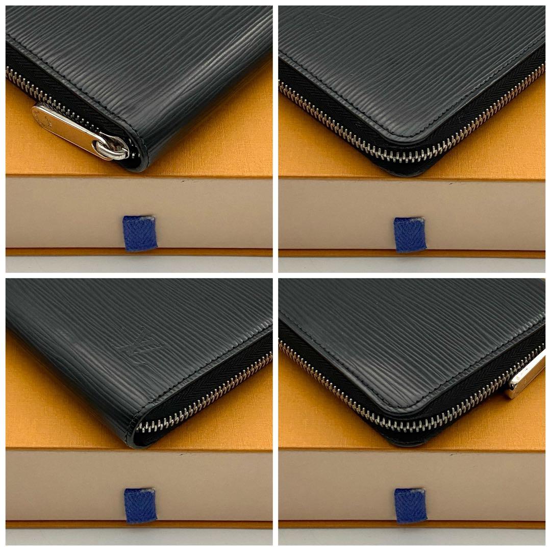 保管品　ルイヴィトン　エピ　ジッピーウォレット　長財布　ブラック