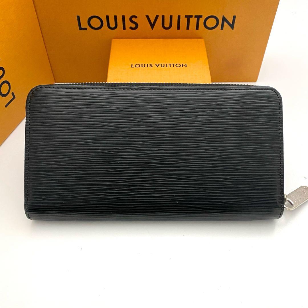 保管品　ルイヴィトン　エピ　ジッピーウォレット　長財布　ブラック
