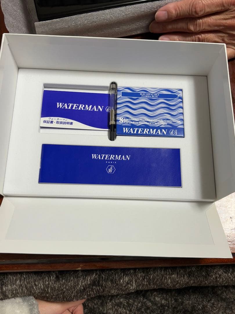 WATERMAN 万年筆 ボールペン セット エクセプションスリム k18 美品