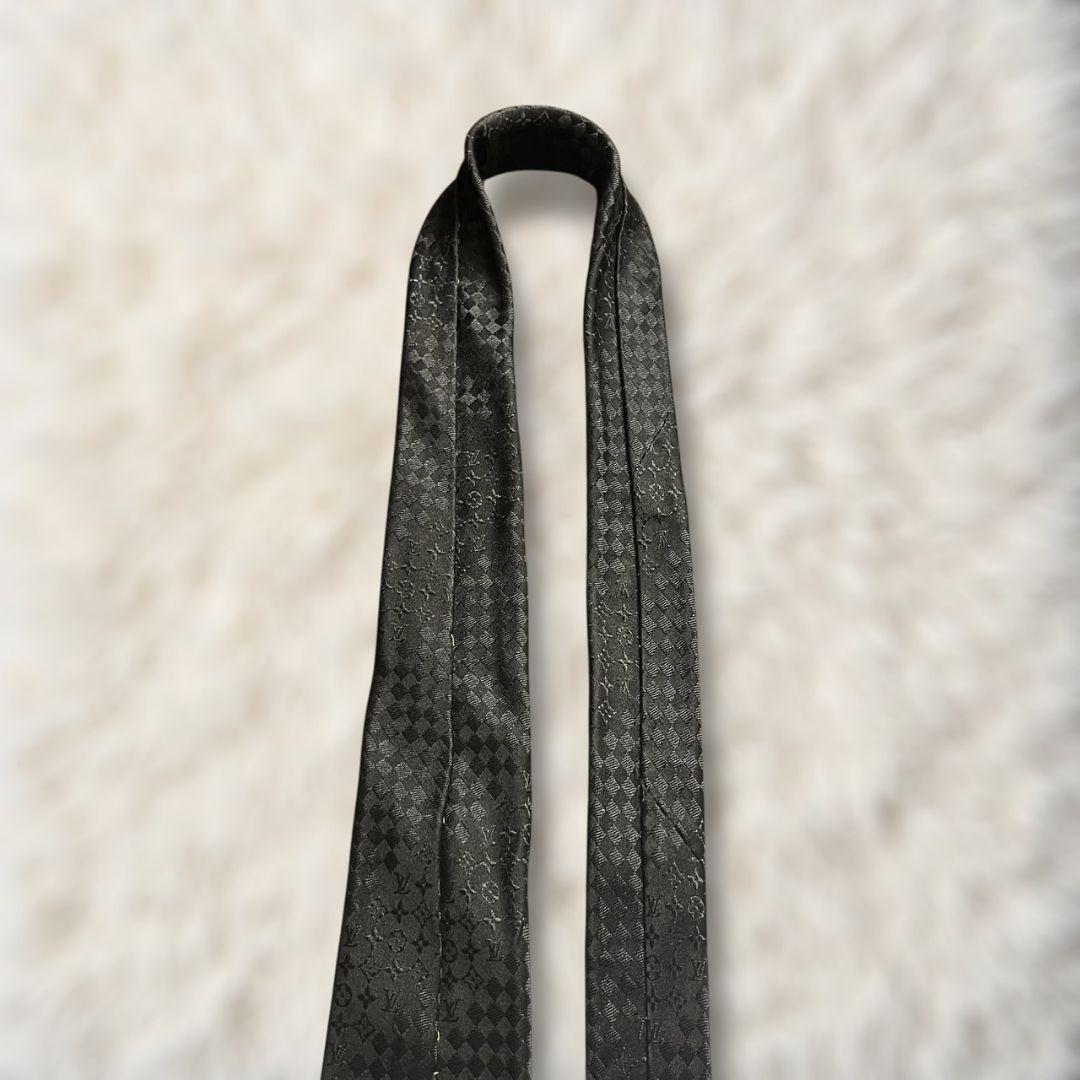【美品✨】ルイヴィトン ミックスモノグラム ダミエ 黒 モノトーン ジャガード