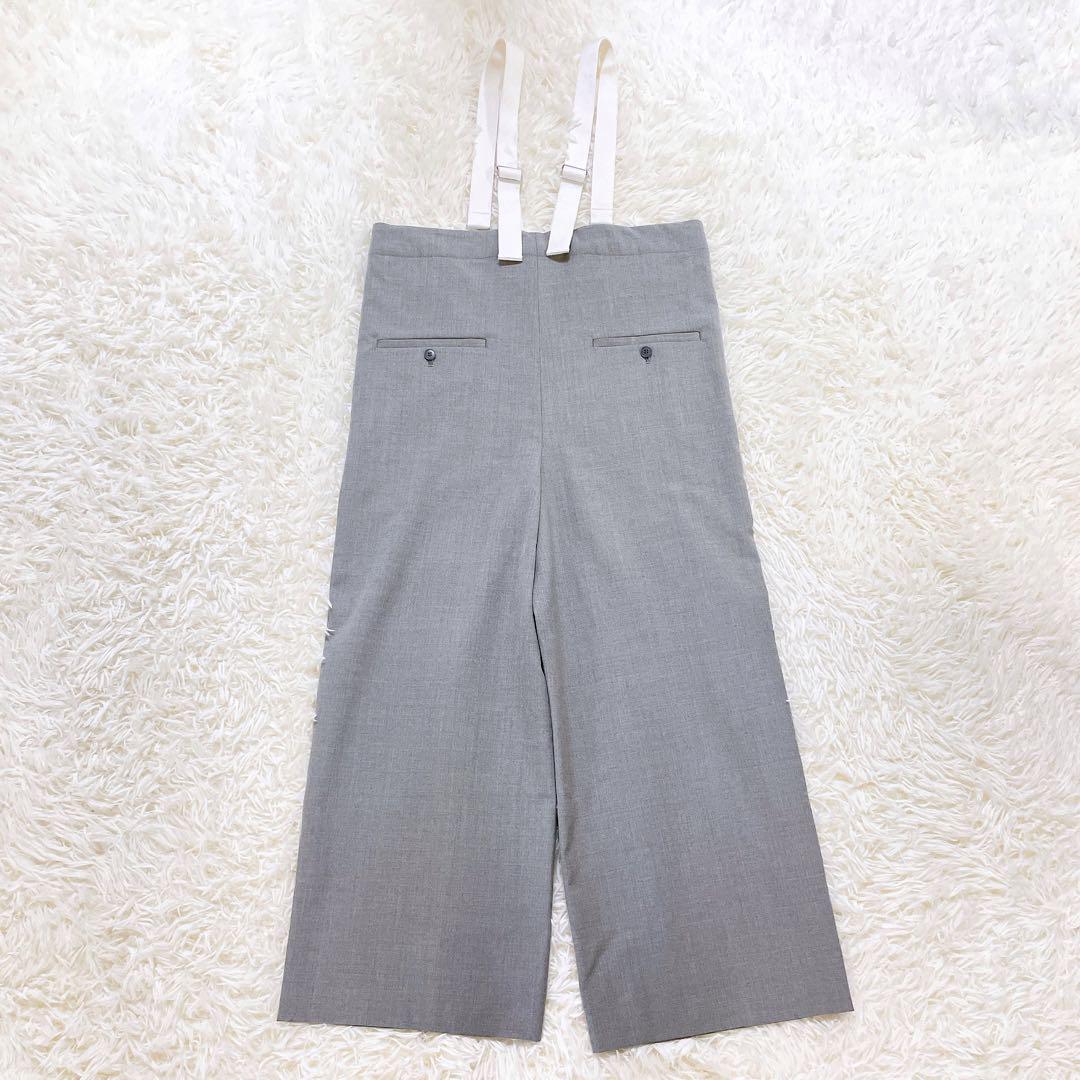 美品✨イエナラブークル ウールサージオーバーパンツ サロペット　2023AW