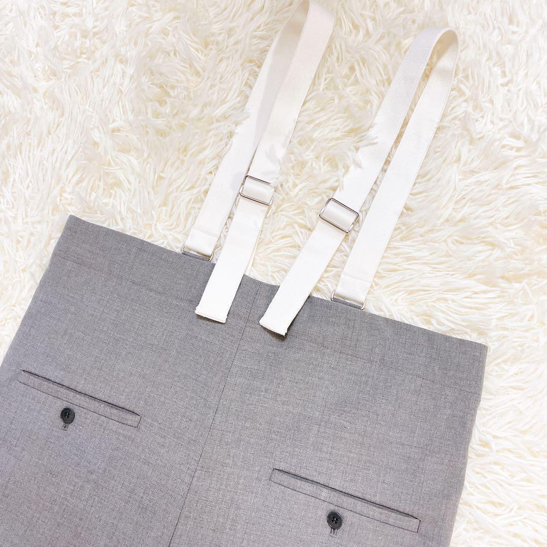 美品✨イエナラブークル ウールサージオーバーパンツ サロペット　2023AW