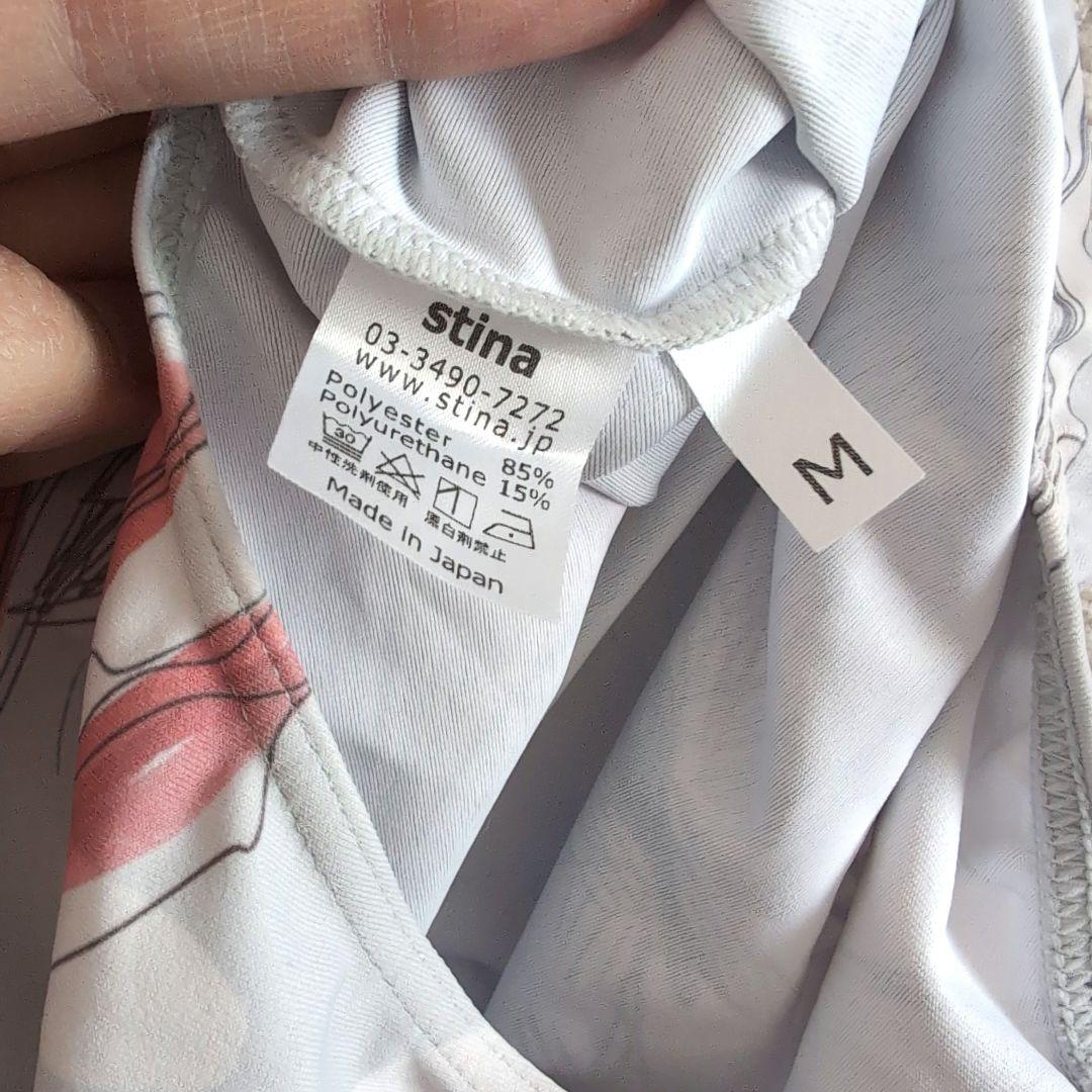 stina 大人バレエレオタードMサイズ花柄 長袖