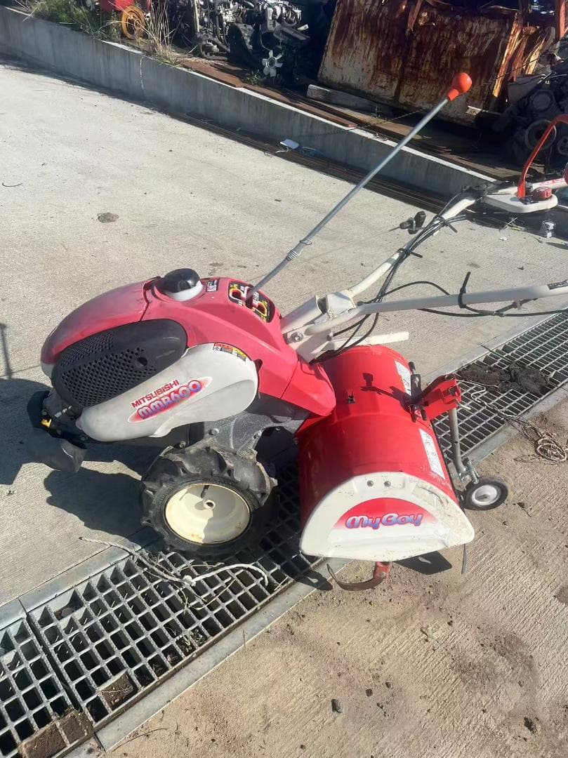 【福岡県みやま市】動画あり　ミツビシ 耕耘機 MMR600A 6.3馬力