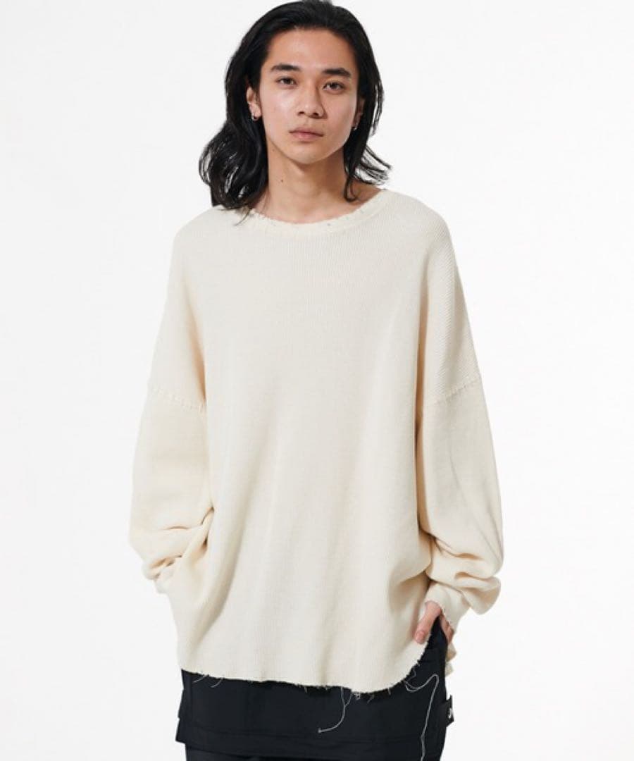 DISCOVERED ディスカバードDAMAGE WAFFLE CUTSAWN