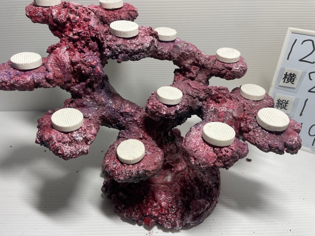 【送料無料】人工ライブロック　PHR26／12穴加工　アク抜き済み安心塗料使用