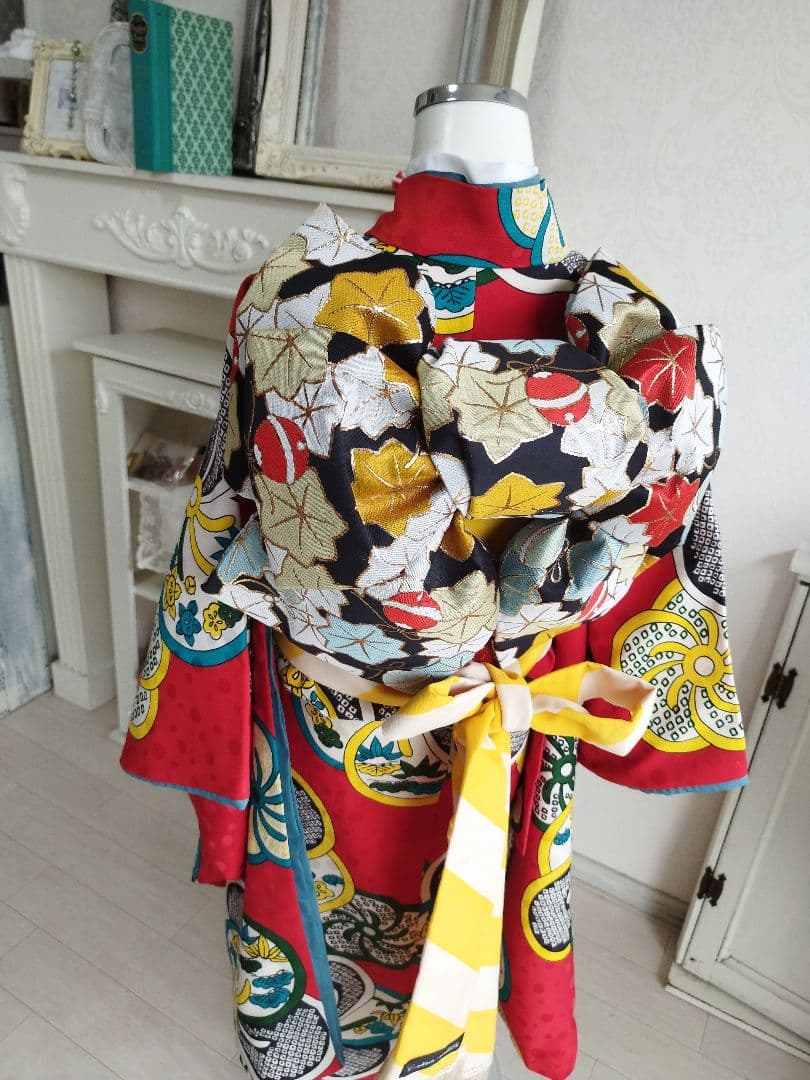 専用です☆☆ブランド☆モダンアンテナ着物フルセット☆七五三ハーフ成人式