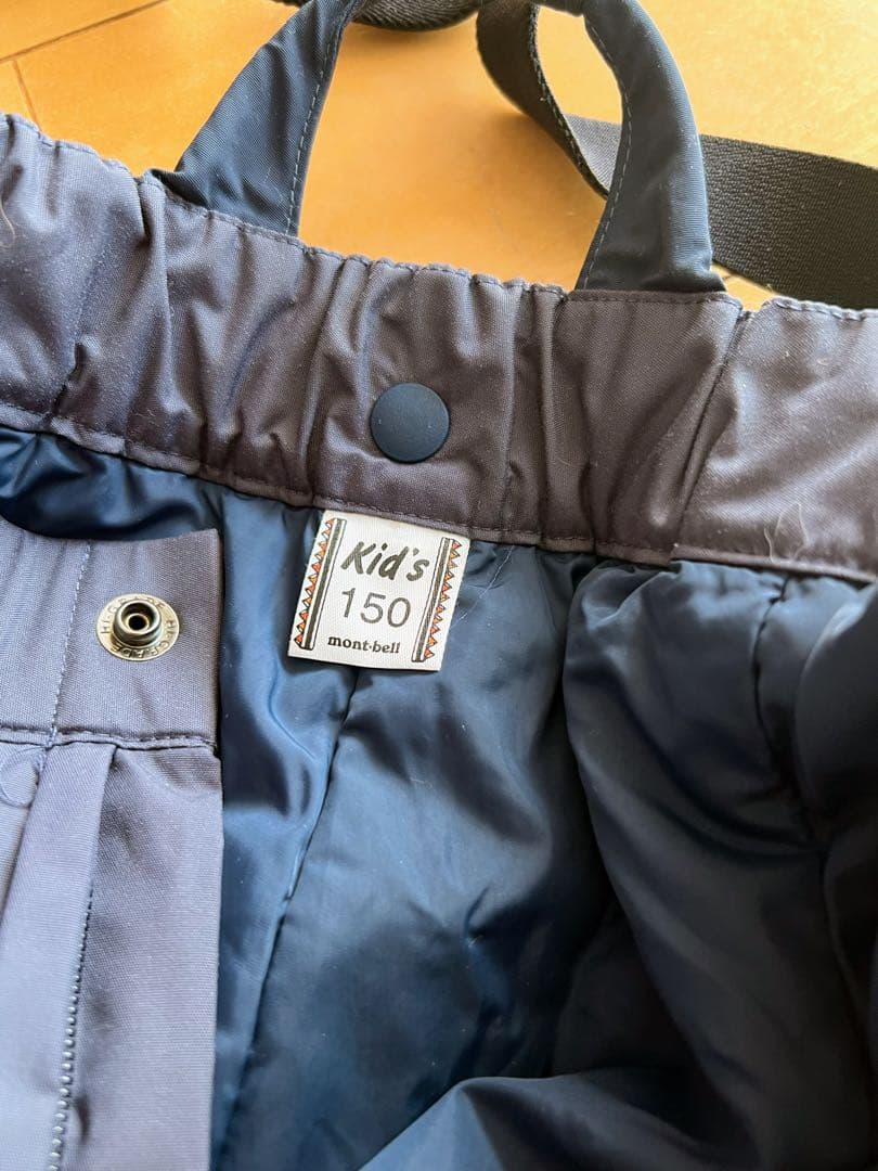 【mont-bell】 子ども用スキーウェア上下150cm（モンベル）