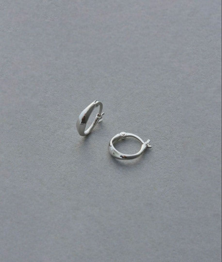 【新品未使用】エテ ete フープピアス 925 シルバー